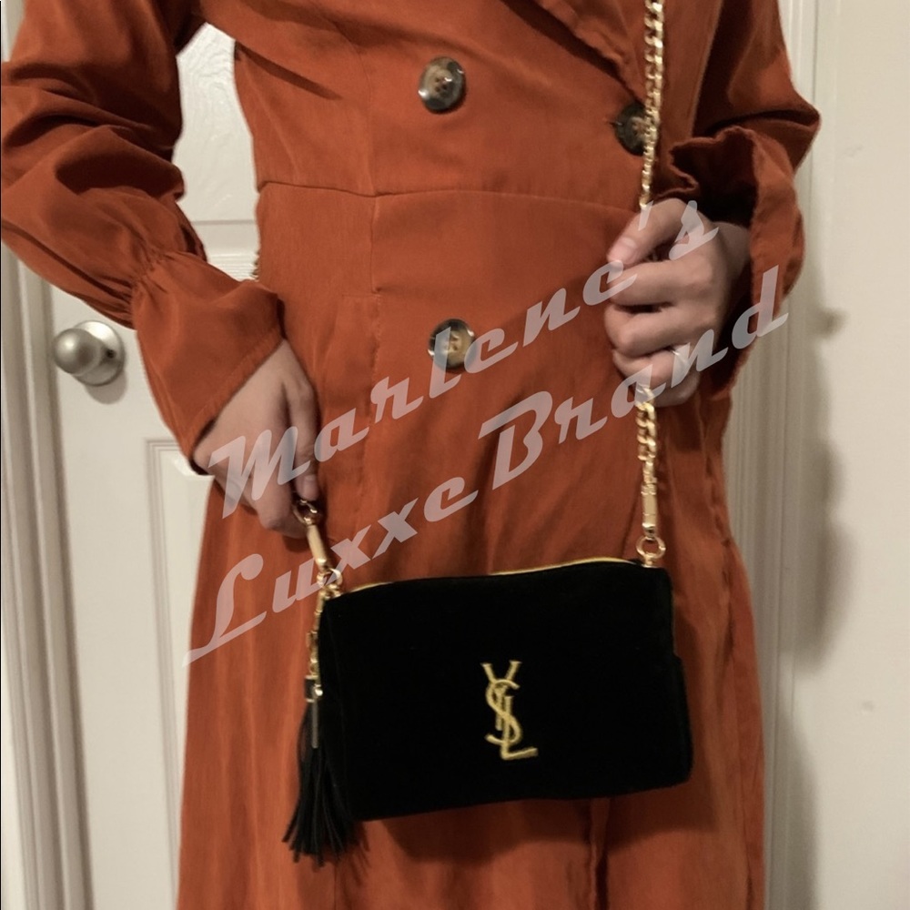 ✨SOLD✨ YSL Cosmetic MAKE UP bag Crossbody Bag 📣💥📢 - Picture 8 of 12